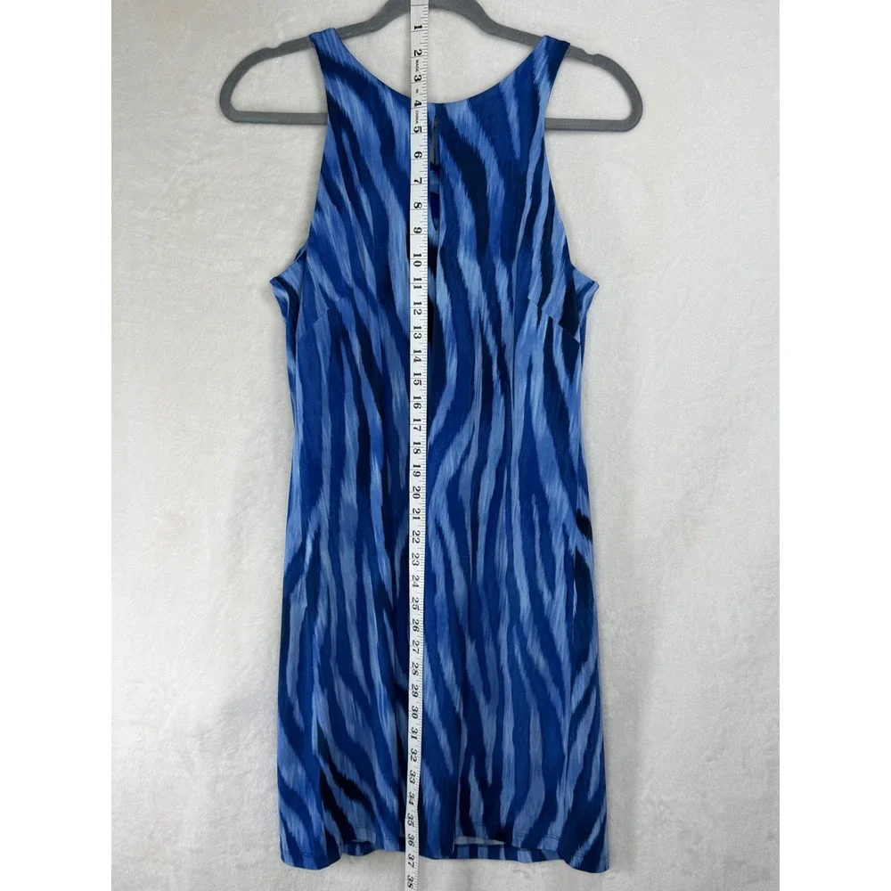 NWT Tommy Bahama Jasmina Zesty Zebra Dress Women S Blue